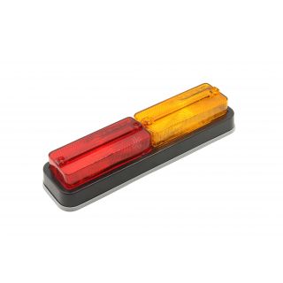 Faro Trasero Trailer Rectangular Rojo Ambar Amarillo