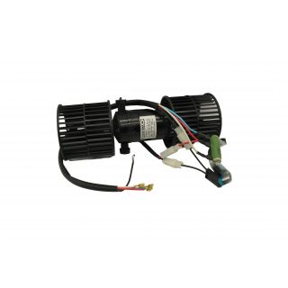 MOTOR CALEFACTOR 24V 3 VELOCIDADES DOBLE TURBINA Ø100MM