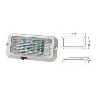 Faro Electronico Plafon Con 10 Leds Smd Bivoltaje