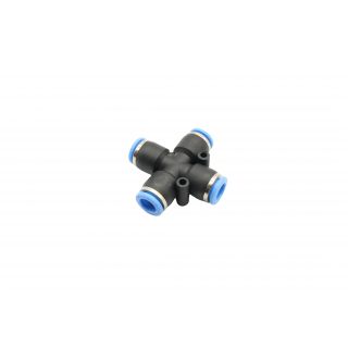 CONECTOR RAPIDO RACOR QSX 4 VIAS "X" 4MM X5 UNIDADES
