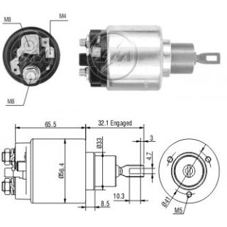 Solenoide Vw Gol Saveiro Senda 1.6 Fiat Palio 9330081061